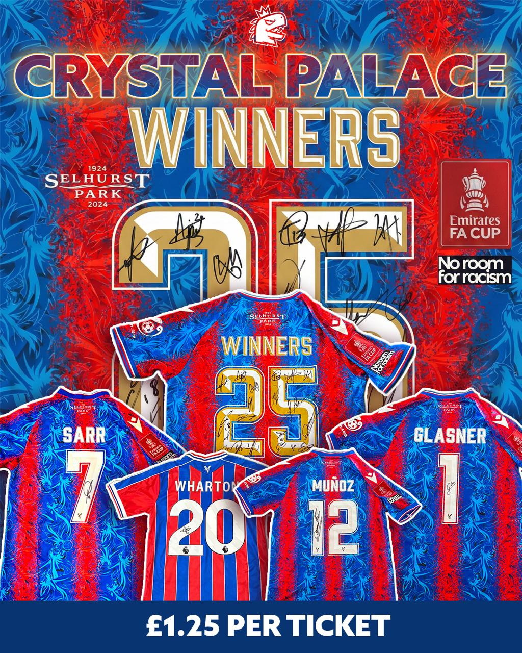 Crystal Palace Winners